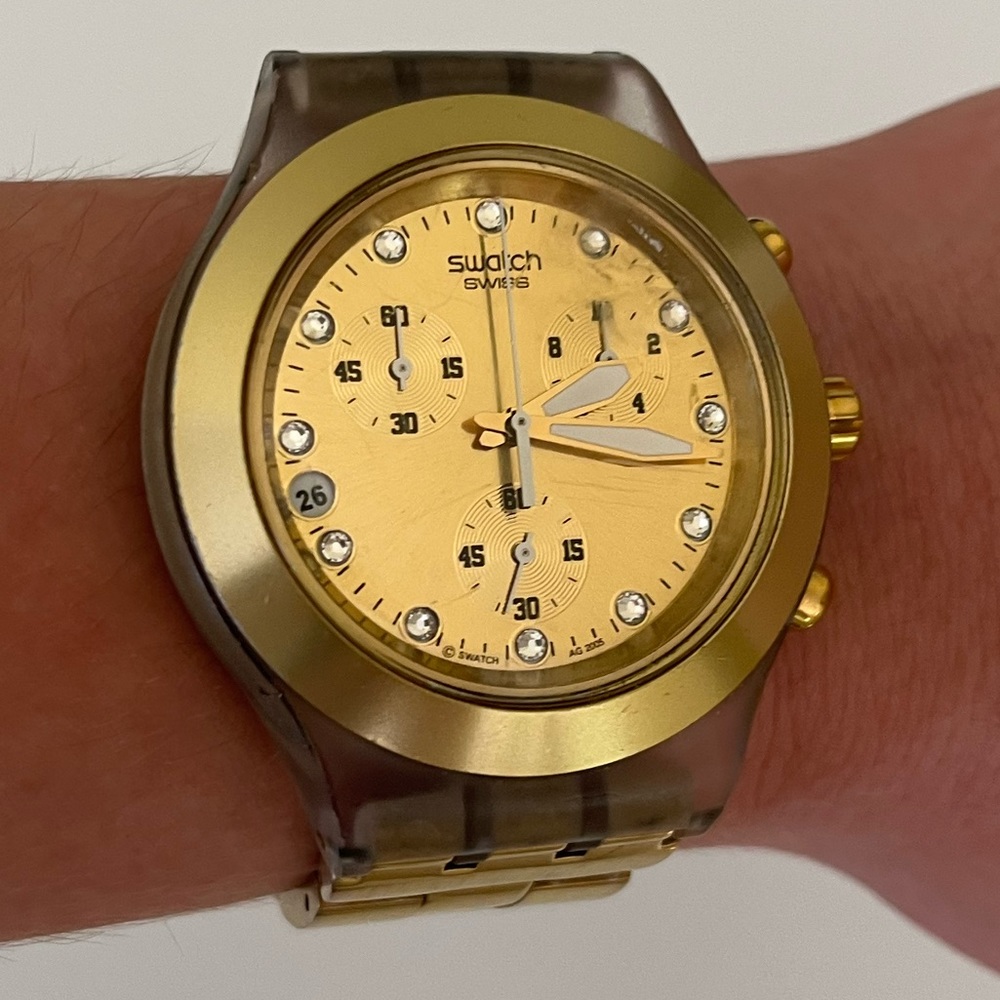 Women’s Swatch Irony Chronograph Watch